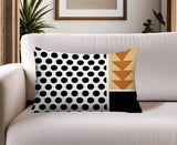 Snazzy Abstract Reversible Indoor/Outdoor Rectangle Pillow