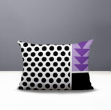 Snazzy Abstract Reversible Indoor/Outdoor Rectangle Pillow