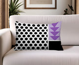 Snazzy Abstract Reversible Indoor/Outdoor Rectangle Pillow