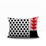 Snazzy Abstract Reversible Indoor/Outdoor Rectangle Pillow