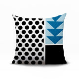 Snazzy Abstract Reversible Indoor/Outdoor Square Pillow