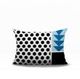 Snazzy Abstract Reversible Indoor/Outdoor Rectangle Pillow