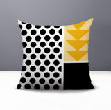 Snazzy Abstract Reversible Indoor/Outdoor Square Pillow