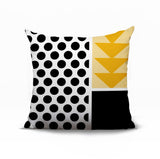Snazzy Abstract Reversible Indoor/Outdoor Square Pillow