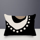 Sofi Minimalist Lumbar Indoor/Outdoor Throw Pillow