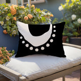 Sofi Minimalist Lumbar Indoor/Outdoor Throw Pillow