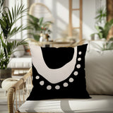 Sofi Abstract Reversible Indoor/Outdoor Square Pillow