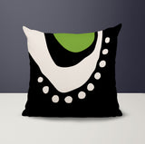 Sofi Abstract Reversible Indoor/Outdoor Square Pillow