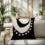 Sofi Abstract Reversible Indoor/Outdoor Square Pillow