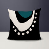 Sofi Abstract Reversible Indoor/Outdoor Square Pillow
