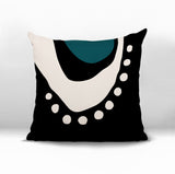 Sofi Abstract Reversible Indoor/Outdoor Square Pillow