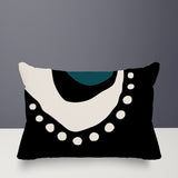 Sofi Minimalist Lumbar Indoor/Outdoor Throw Pillow