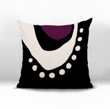 Sofi Abstract Reversible Indoor/Outdoor Square Pillow