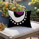 Sofi Minimalist Lumbar Indoor/Outdoor Throw Pillow