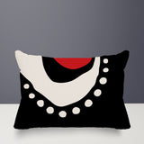 Sofi Minimalist Lumbar Indoor/Outdoor Throw Pillow
