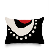Sofi Minimalist Lumbar Indoor/Outdoor Throw Pillow