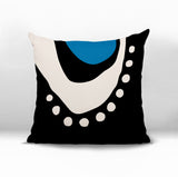 Sofi Abstract Reversible Indoor/Outdoor Square Pillow
