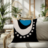 Sofi Abstract Reversible Indoor/Outdoor Square Pillow