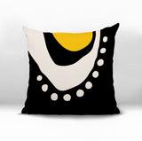 Sofi Abstract Reversible Indoor/Outdoor Square Pillow