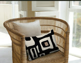 Solara Spun Polyester Square Indoor/Outdoor Throw Pillow