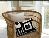 Solara Spun Polyester Square Indoor/Outdoor Throw Pillow