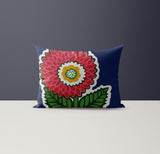 Soni Microsuede Lumbar Throw Pillow