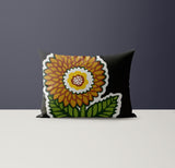 Soni Microsuede Lumbar Throw Pillow
