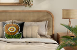Soni Microsuede Square Throw Pillow