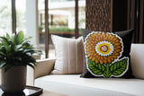 Soni Microsuede Lumbar Throw Pillow