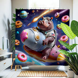 Spacey Shower Curtain