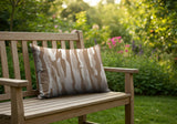 Spiro Patchwork  Indoor/Outdoor Reversible Rectangular Pillow