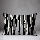Spiro Patchwork  Indoor/Outdoor Reversible Rectangular Pillow