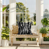Spiro Patchwork  Indoor/Outdoor Reversible Square Pillow