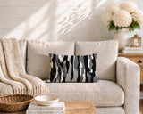 Spiro Patchwork  Indoor/Outdoor Reversible Rectangular Pillow