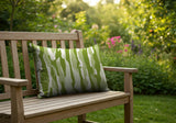 Spiro Patchwork  Indoor/Outdoor Reversible Rectangular Pillow