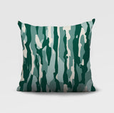 Spiro Patchwork  Indoor/Outdoor Reversible Square Pillow