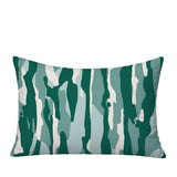 Spiro Patchwork  Indoor/Outdoor Reversible Rectangular Pillow
