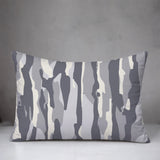 Spiro Patchwork  Indoor/Outdoor Reversible Rectangular Pillow