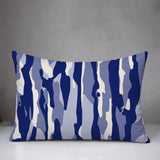 Spiro Patchwork  Indoor/Outdoor Reversible Rectangular Pillow