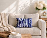 Spiro Patchwork  Indoor/Outdoor Reversible Rectangular Pillow