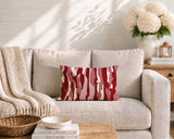Spiro Patchwork  Indoor/Outdoor Reversible Rectangular Pillow