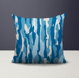 Spiro Patchwork  Indoor/Outdoor Reversible Square Pillow