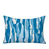 Spiro Patchwork  Indoor/Outdoor Reversible Rectangular Pillow