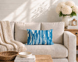 Spiro Patchwork  Indoor/Outdoor Reversible Rectangular Pillow