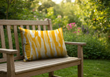 Spiro Patchwork  Indoor/Outdoor Reversible Rectangular Pillow
