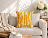 Spiro Patchwork  Indoor/Outdoor Reversible Square Pillow