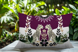 Spoke Leopard Reversible Indoor/Outdoor Rectangle Pillow