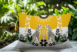 Spoke Leopard Reversible Indoor/Outdoor Rectangle Pillow
