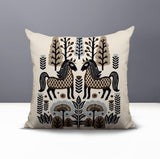 Stai Horse Reversible Indoor/Outdoor Square Pillow