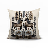 Stai Horse Reversible Indoor/Outdoor Square Pillow